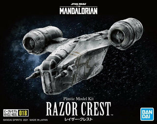 Bandai Star Wars Mandalorian Razor Crest Scale Plastic Model Kit - Bards & Cards