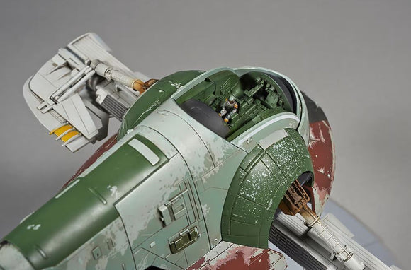 Bandai 1:144 Star Wars Series Boba Fett's Starship Plastic Model Kit - Bards & Cards
