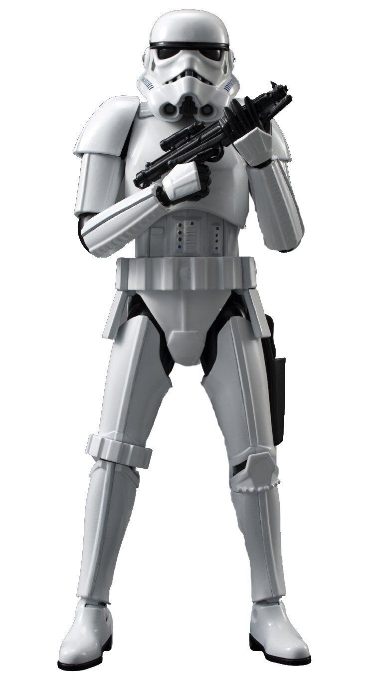 Bandai Star Wars Stormtrooper 1:12 Scale Plastic Model Kit - Bards & Cards