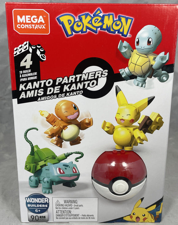 Mega Construx Pokémon Kanto Partners - Bards & Cards