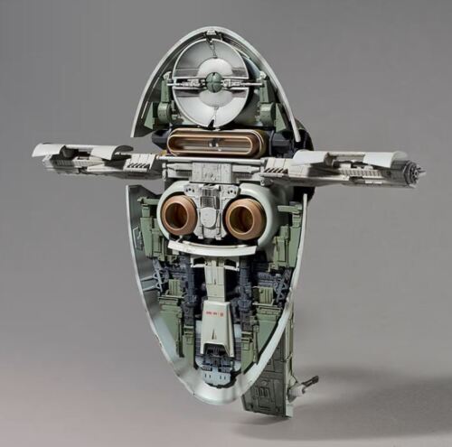 Bandai 1:144 Star Wars Series Boba Fett's Starship Plastic Model Kit - Bards & Cards