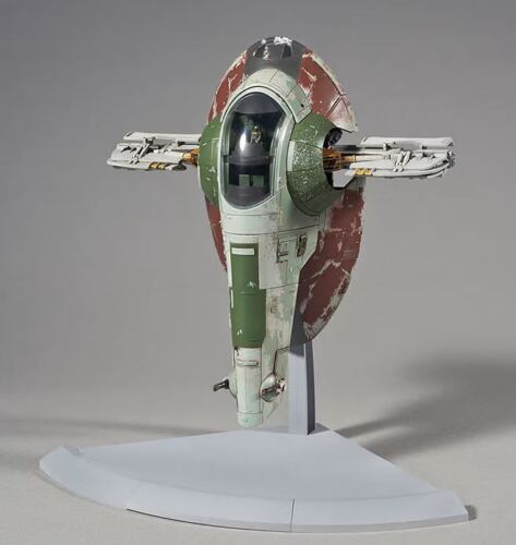 Bandai 1:144 Star Wars Series Boba Fett's Starship Plastic Model Kit - Bards & Cards