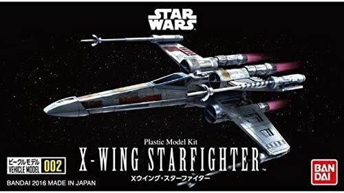 Bandai Star Wars X-Wing Starfighter 1/144 Scale Plastic Model Kit - Bards & Cards