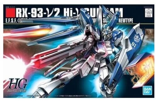 Bandai 1:144 HGUC #95 RX-93-V2 Hi-Nu Gundam Plastic Model Kit - Bards & Cards