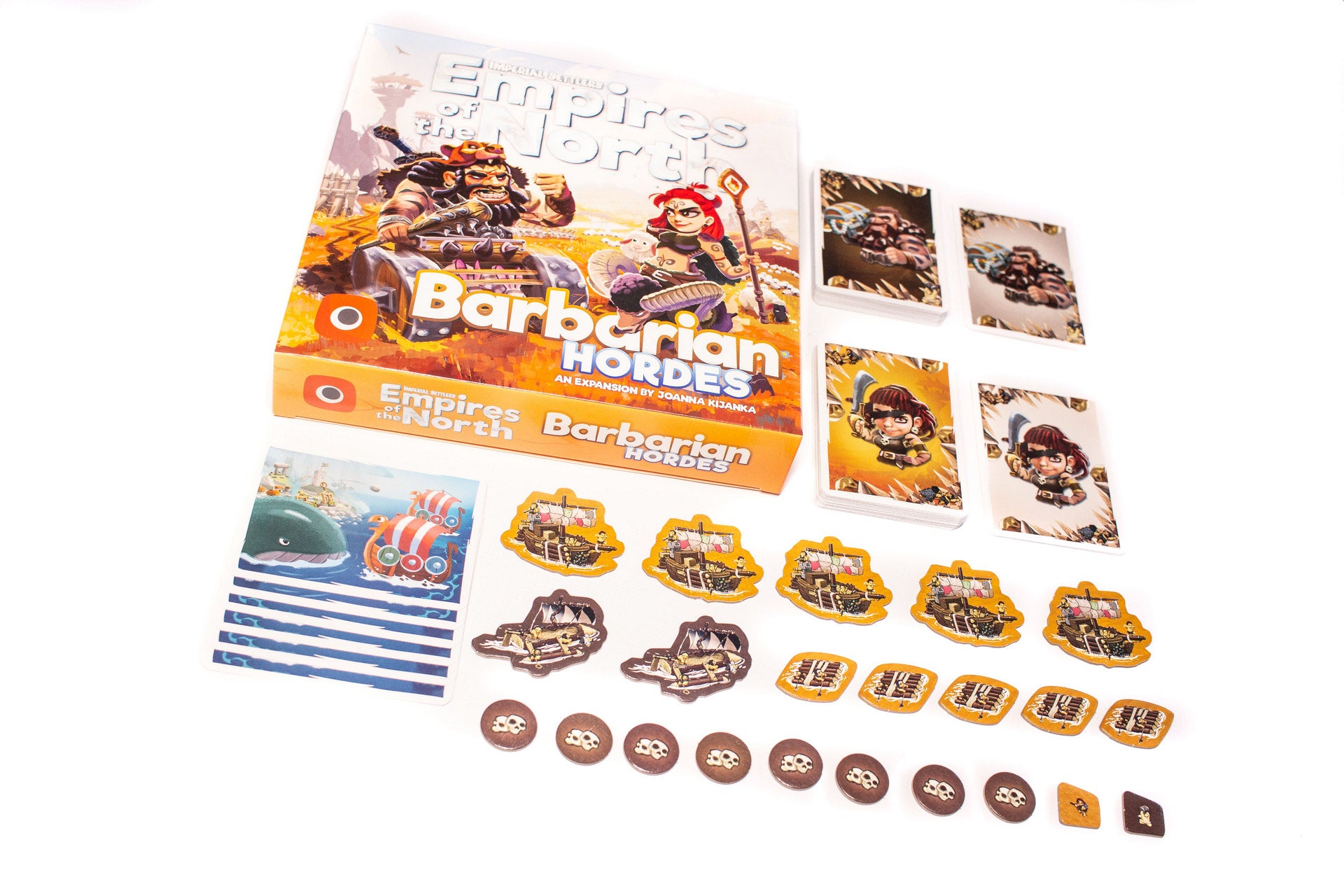 Empires of the North: Barbarian Hordes Expansion - Bards & Cards