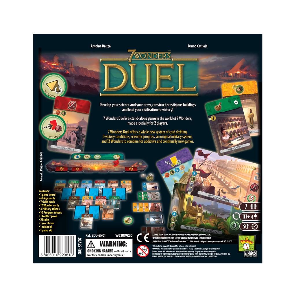 7 Wonders Duel - Bards & Cards