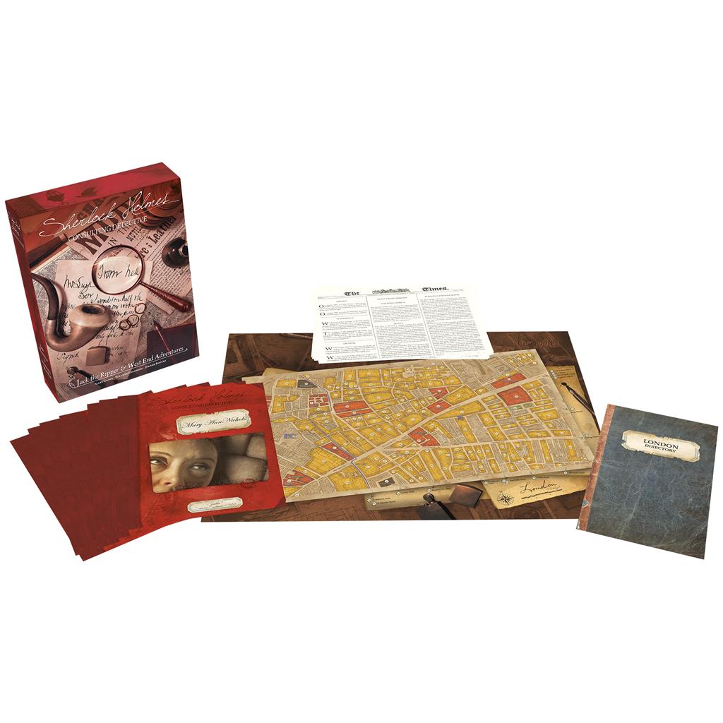 Sherlock Holmes: Jack the Ripper and West End Adventures - Bards & Cards