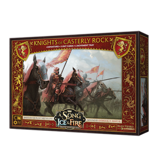 A Song of Ice & Fire: Lannister Knights of Casterly Rock - Bards & Cards