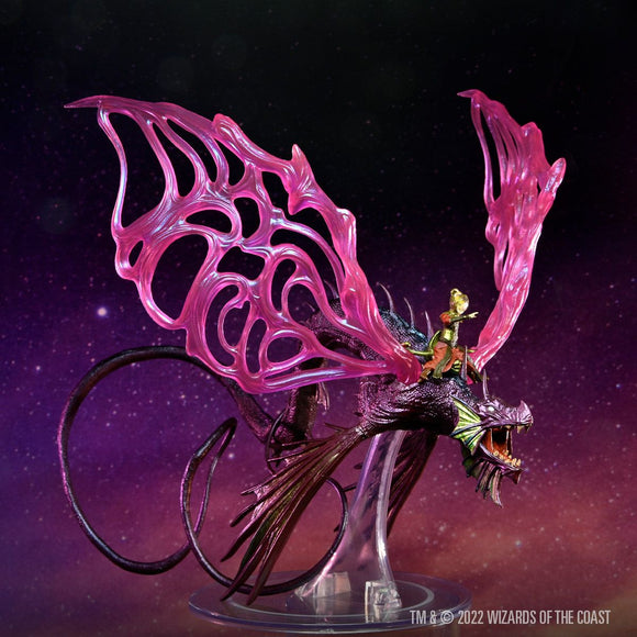 D&D Icons of the Realms - Spelljammer: Adult Solar Dragon & Prince Xeleth - Bards & Cards