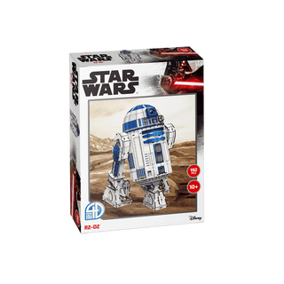 Copy of 4D Paper Model Kit: Star Wars R2D2 - Bards & Cards