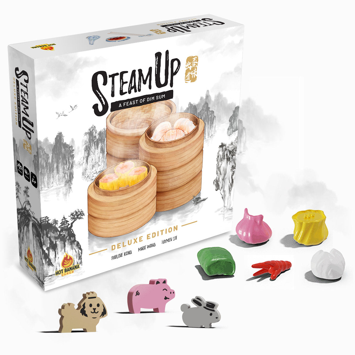 Steam Up: A Feast of Dim Sum (Deluxe Edition) - Bards & Cards