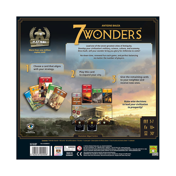 7 Wonders New Edition - Bards & Cards