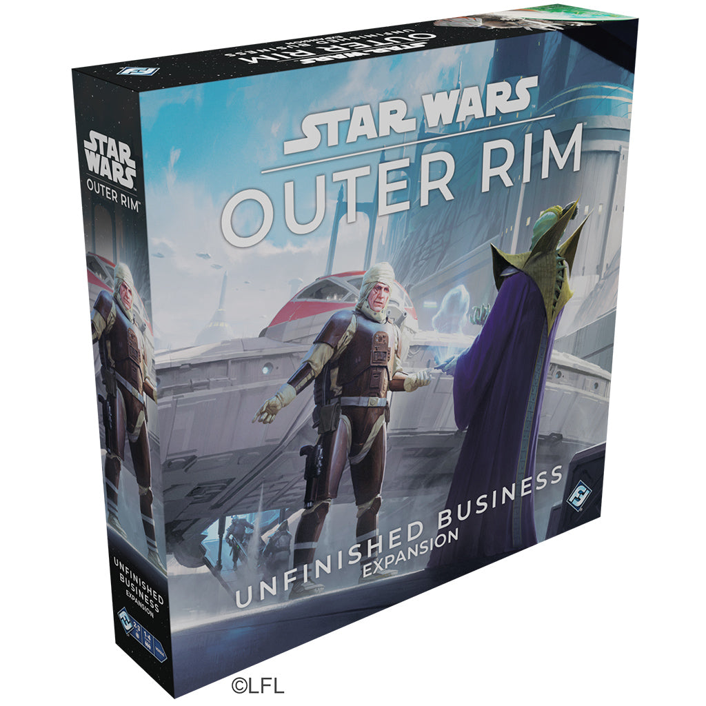 Star Wars: Outer Rim Unfinished Business Expansion - Bards & Cards