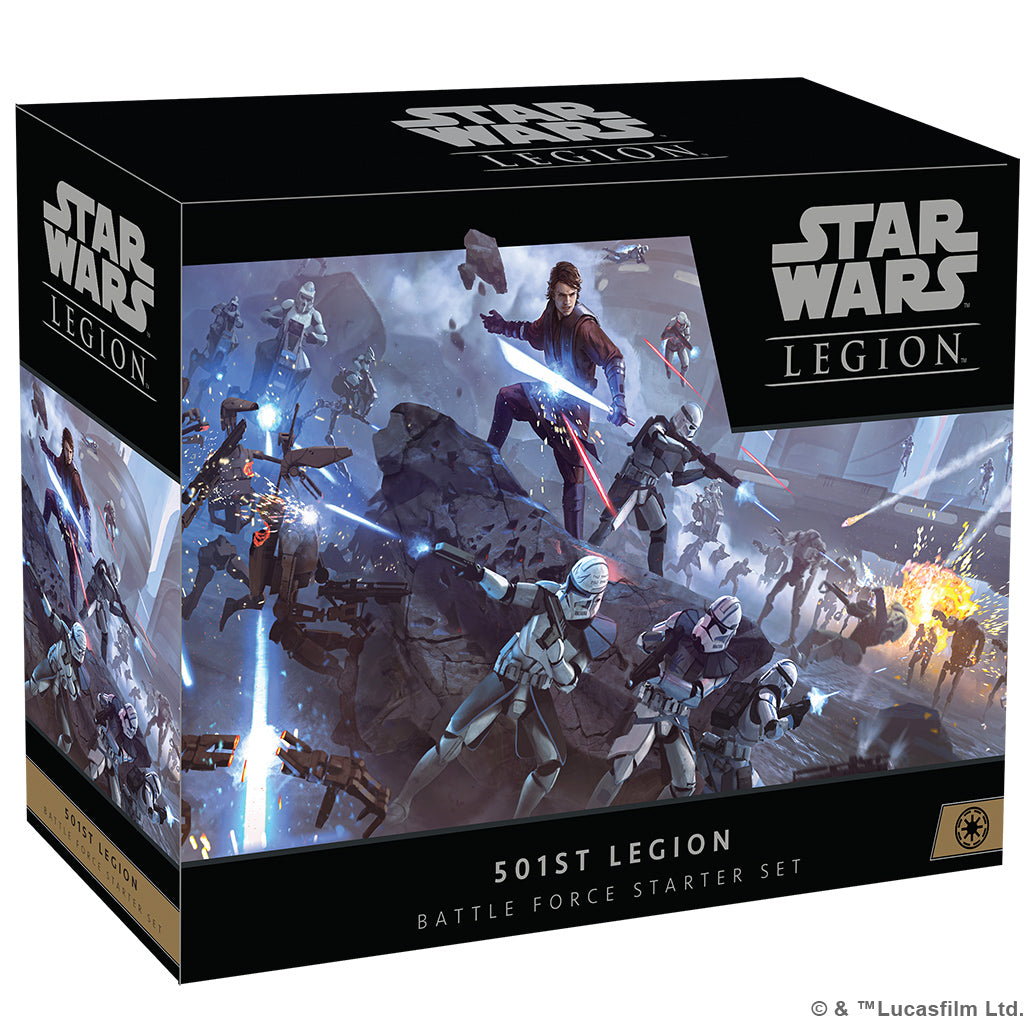 Star Wars Legion: 501st Legion Battle Force Starter Set - Bards & Cards