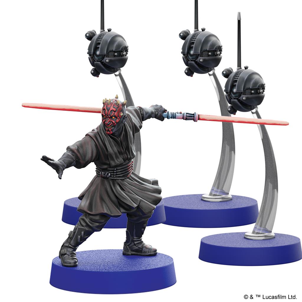 Star Wars Legion: Darth Maul and Sith Probe Droids Operative Expansion - Bards & Cards