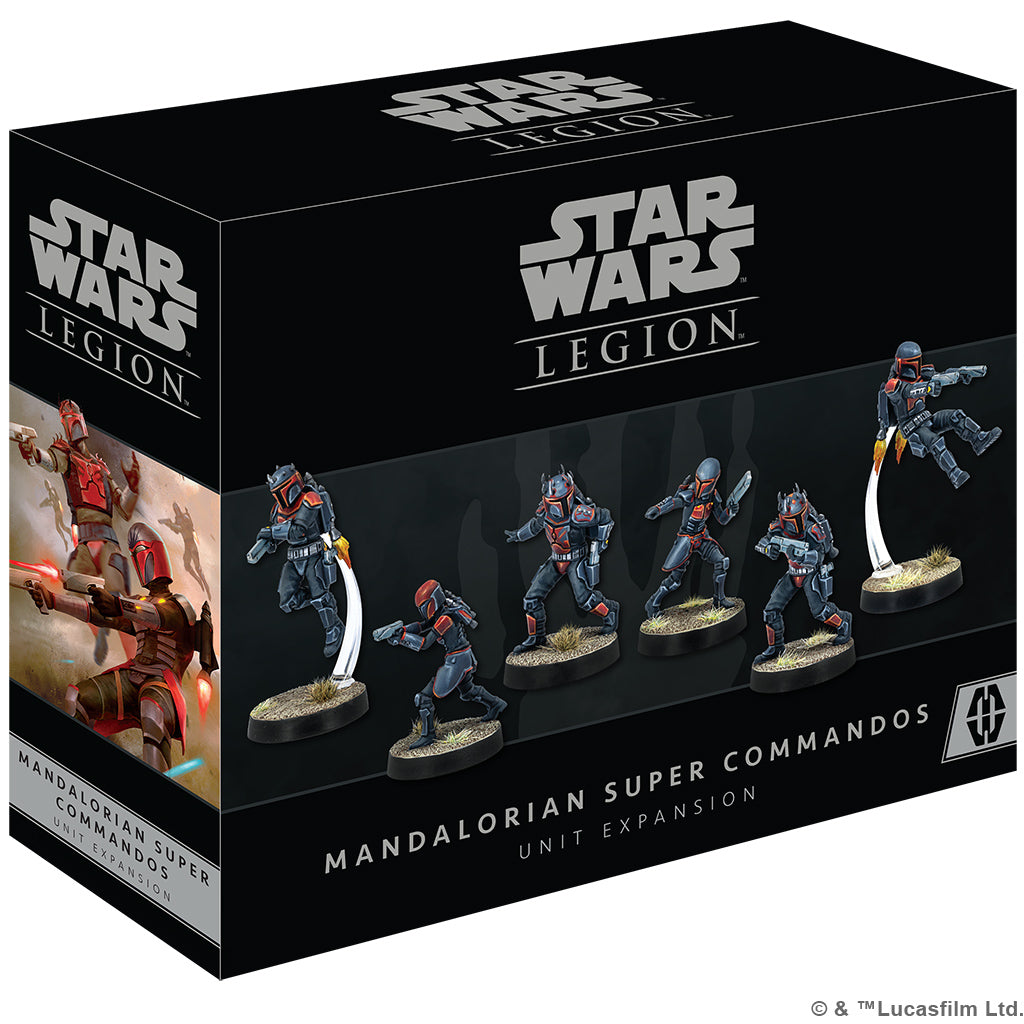 Star Wars Legion: Mandalorian Super Commandos - Bards & Cards