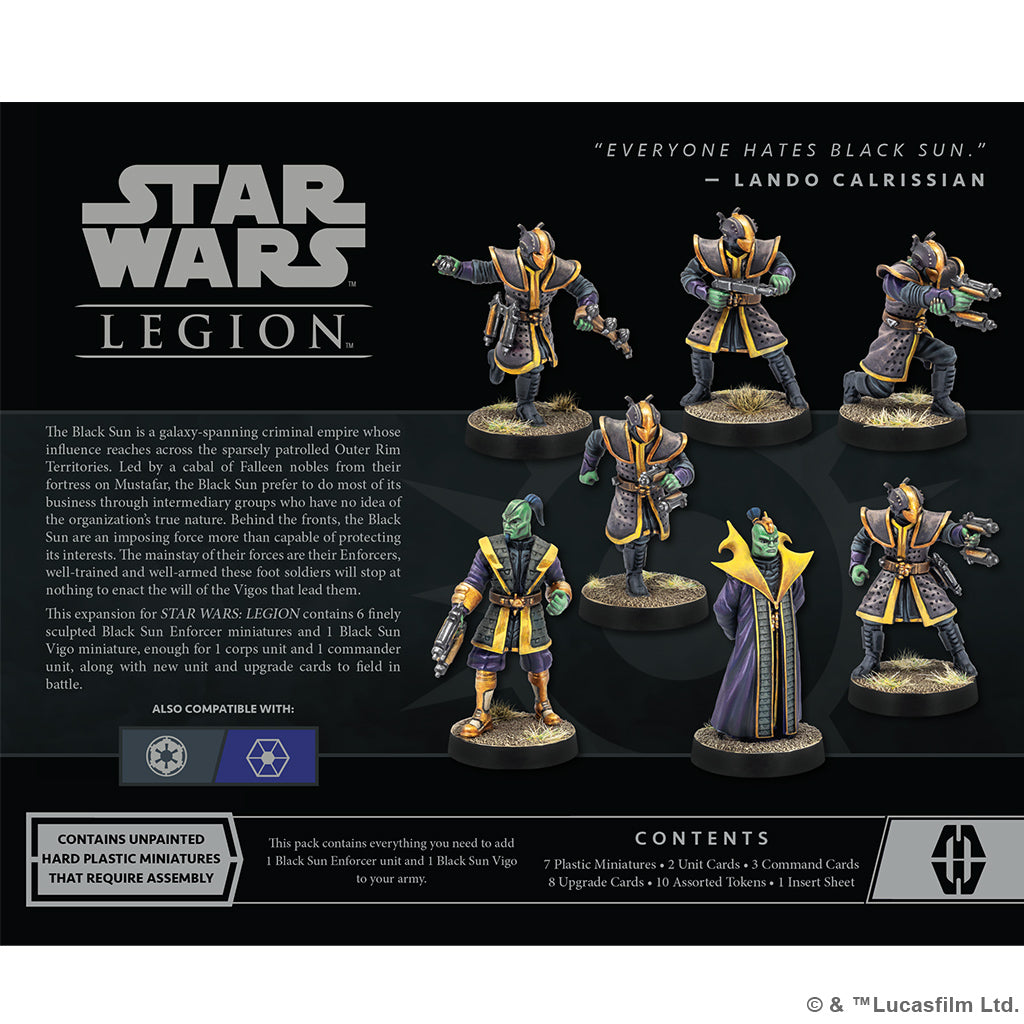 Star Wars Legion: Black Sun Enforcers - Bards & Cards