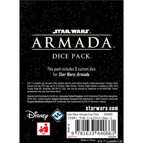Star Wars: Armada - Dice Pack - Bards & Cards