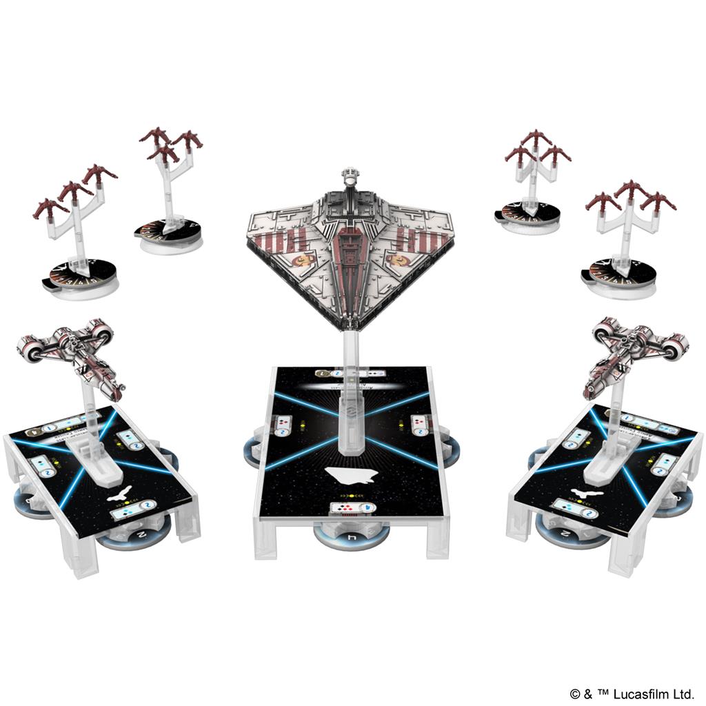 Star Wars: Armada - Galactic Republic Fleet Expansion Pack - Bards & Cards
