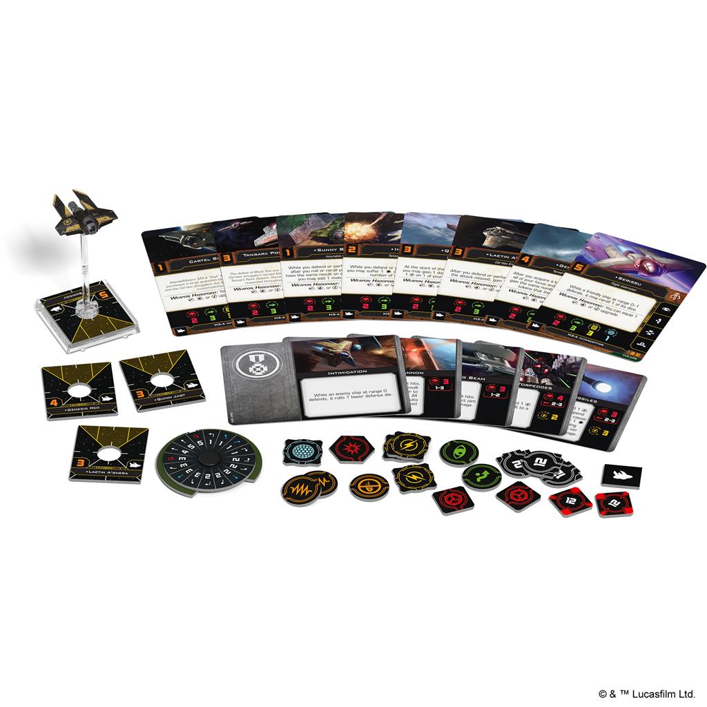 X-Wing 2nd Edition: M3-A Interceptor - Bards & Cards