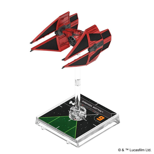 X-Wing 2nd Edition: Major Vonreg's TIE - Bards & Cards