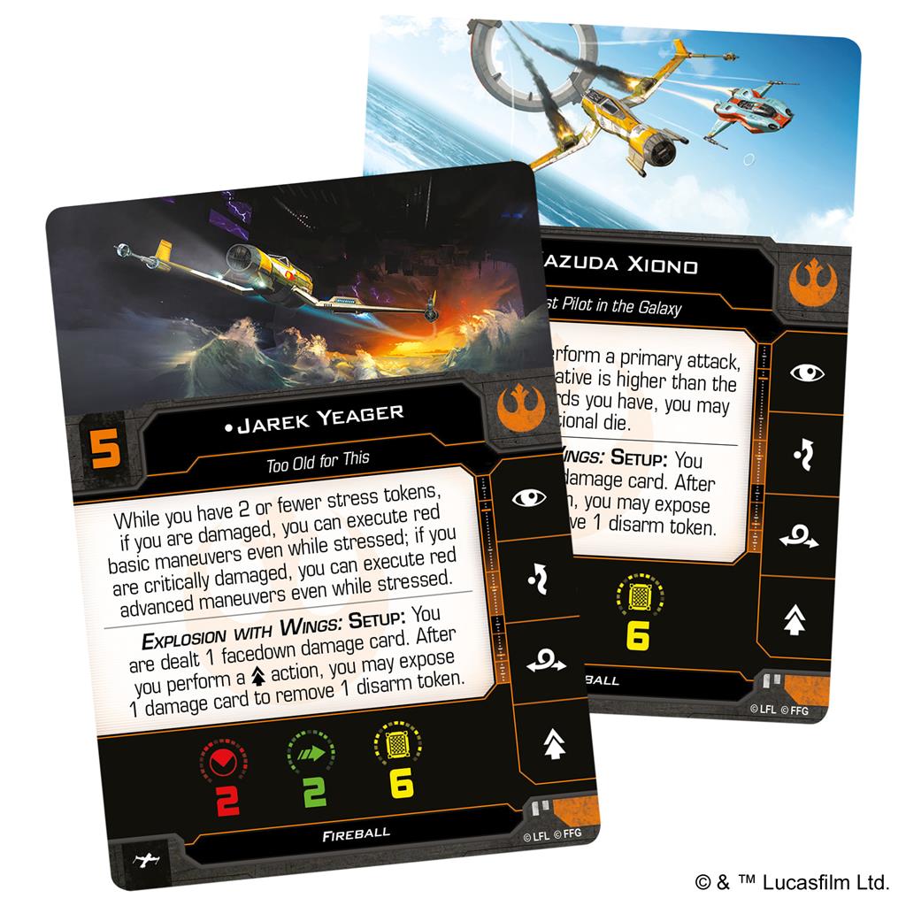 X-Wing 2nd Edition: Fireball - Bards & Cards