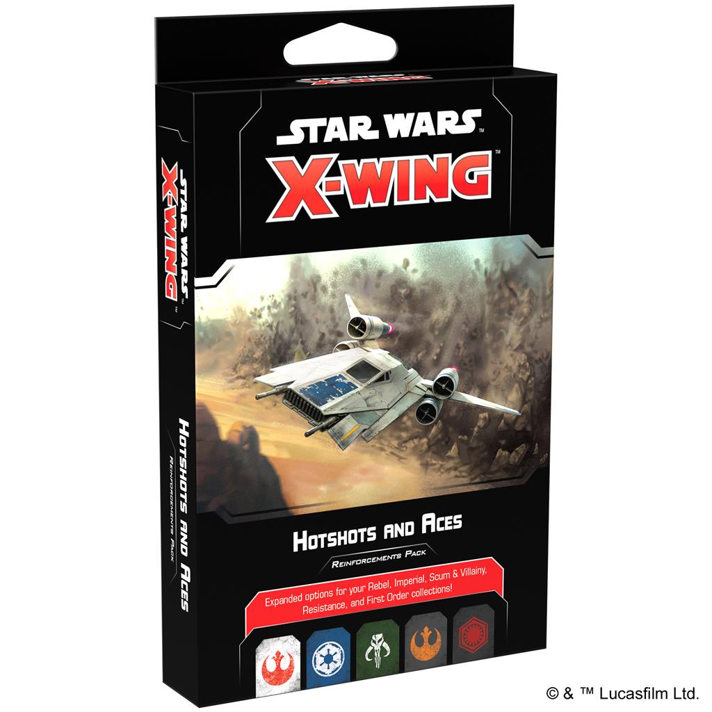 X-Wing 2nd Edition: Hotshots and Aces Reinforcement Pack - Bards & Cards