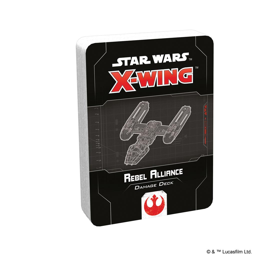 X-Wing 2nd Edition: Rebel Alliance Damage Deck - Bards & Cards