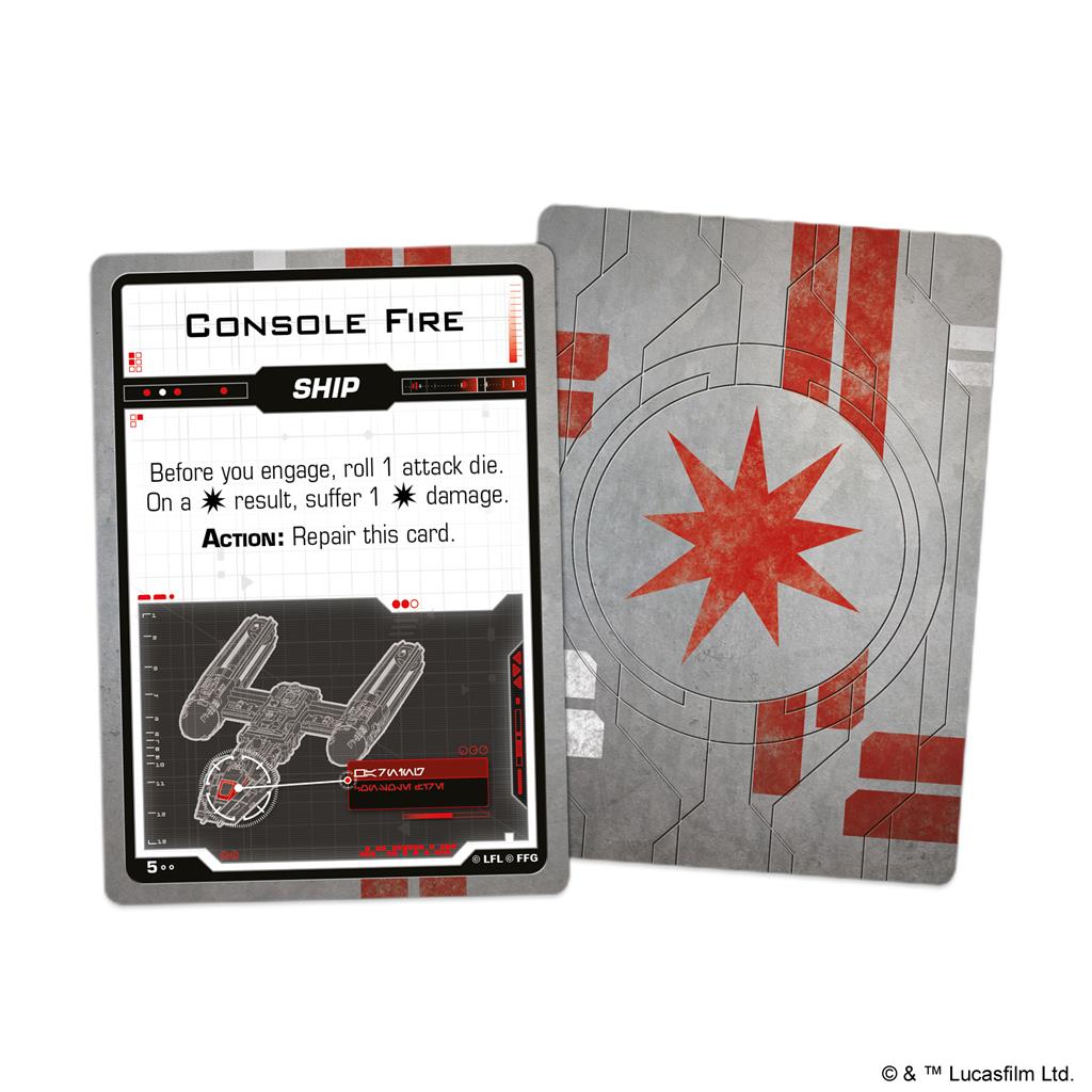 X-Wing 2nd Edition: Rebel Alliance Damage Deck - Bards & Cards