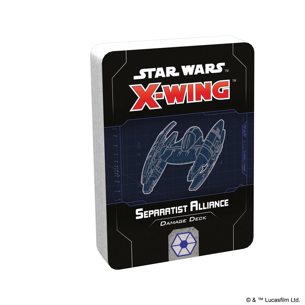 X-Wing 2nd Edition: Separatist Alliance Damage Deck - Bards & Cards