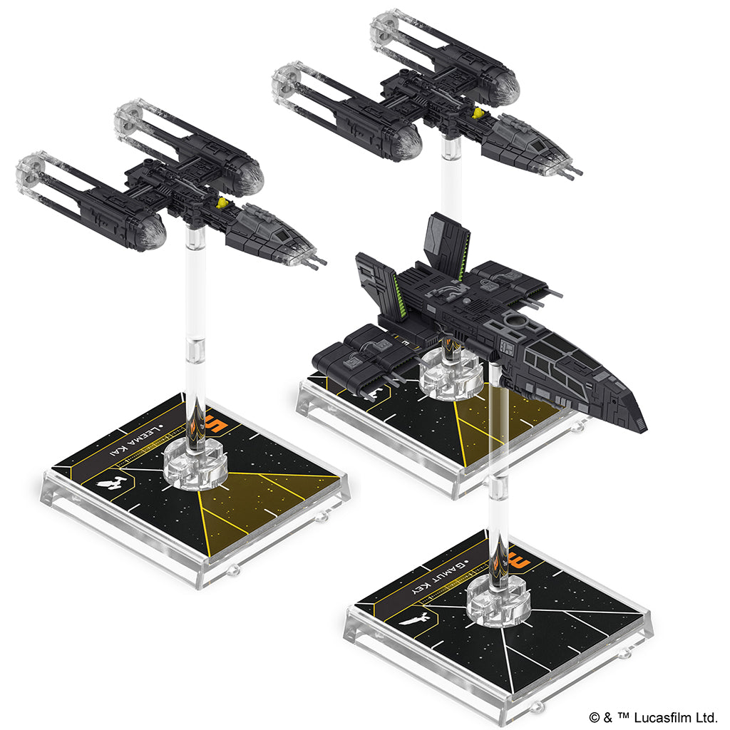 X-Wing 2nd Edition: Fugitives and Collaborators Squadron - Bards & Cards