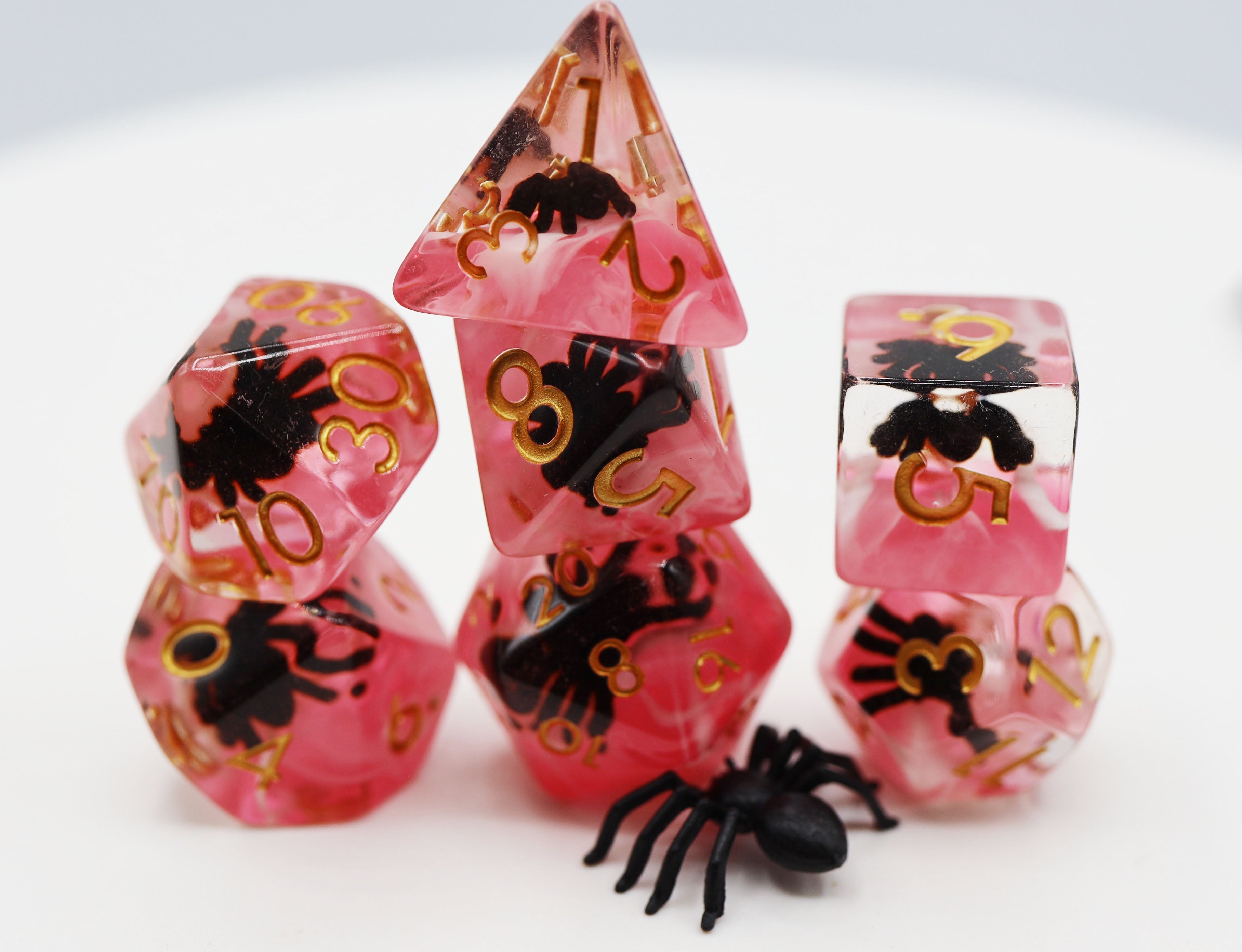 Terror Spider RPG Dice Set - Bards & Cards