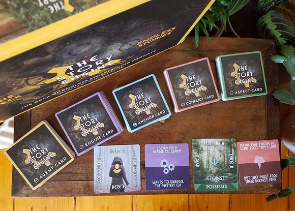 The Story Engine Deck - Create endless story ideas! - Bards & Cards