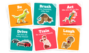 On A Scale of One to T-Rex - A card game for people who are bad at charades - Bards & Cards