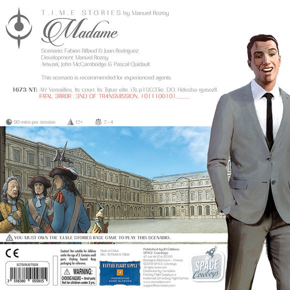 Time Stories: Madame Expansion - Bards & Cards