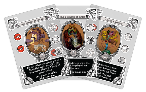 Cthulhu Gloom: Unpleasant Dreams - Bards & Cards