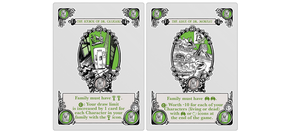 Gloom (Second Edition): Unquiet Dead - Bards & Cards