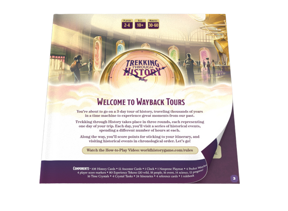 Trekking Through History - Kickstarter Edition: Includes Solo Mode - Bards & Cards