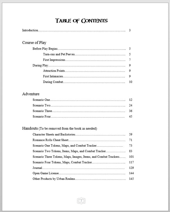 Date Night Dungeons - Rescue of the Blackthorn Clan (Color Edition) - Bards & Cards