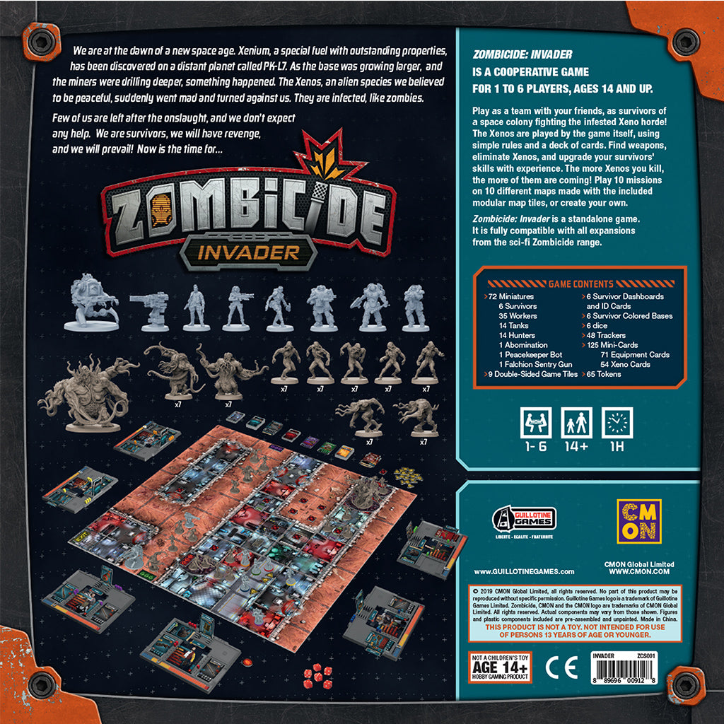 Zombicide Invader - Bards & Cards