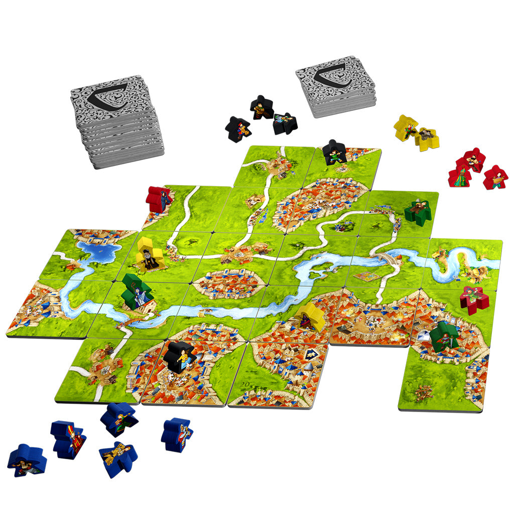 Carcassonne 20th Anniversary - Bards & Cards